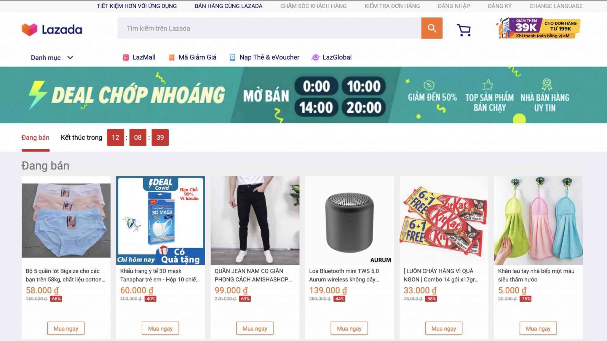  Lazada  Flash Sale l  g  C ch sn h ng gim  gi  tr n Lazada  vn