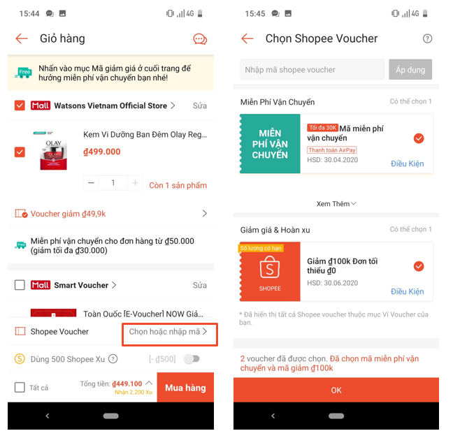 Cách Nhập Mã Giảm Giá Shopee Cho Đơn Hàng - 05/2026