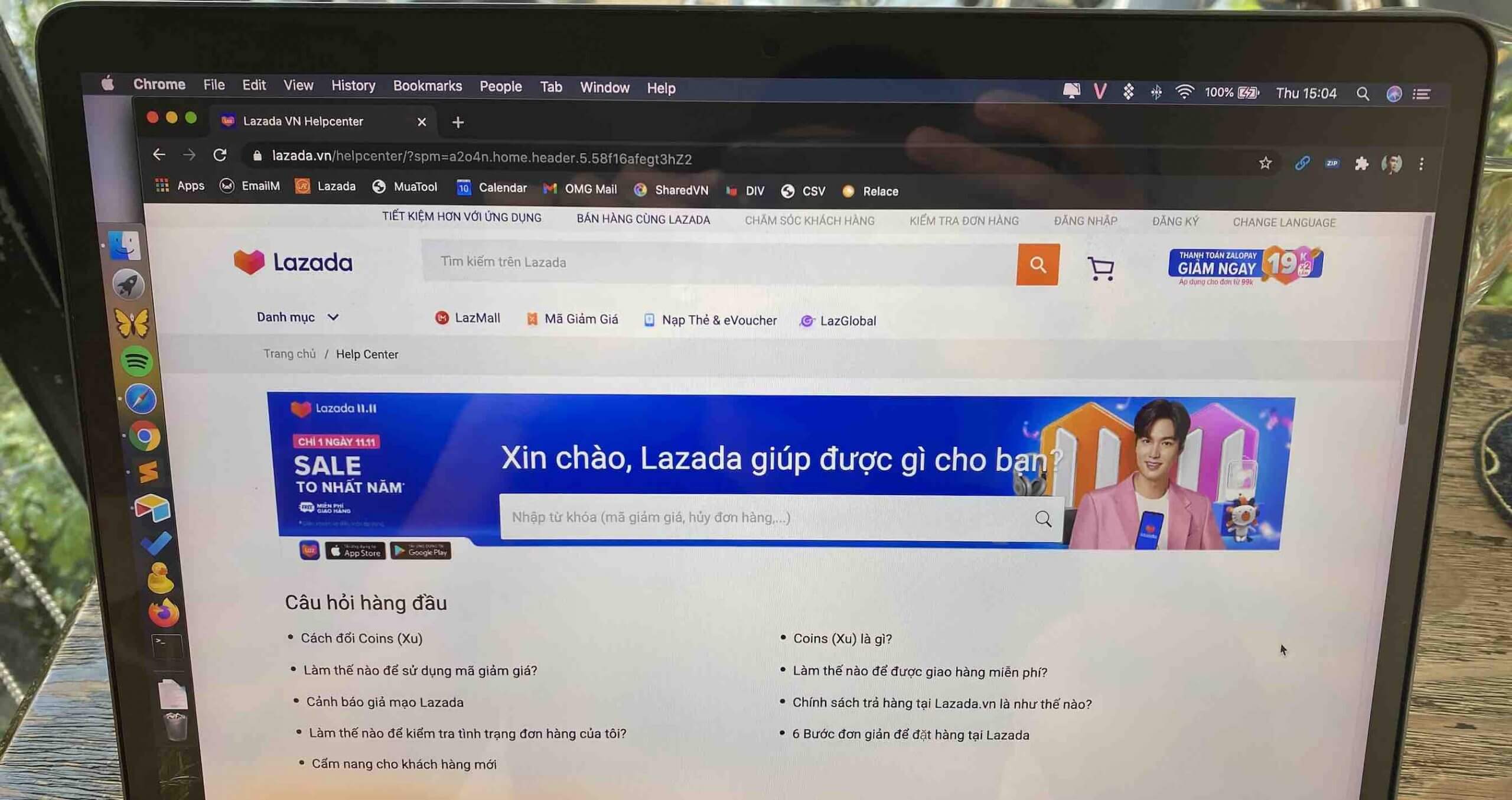 xoa tai khoan lazada