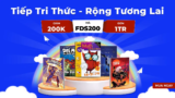 Fado Tiếp Tri Thức – Giảm 200K Đơn Từ 1Tr